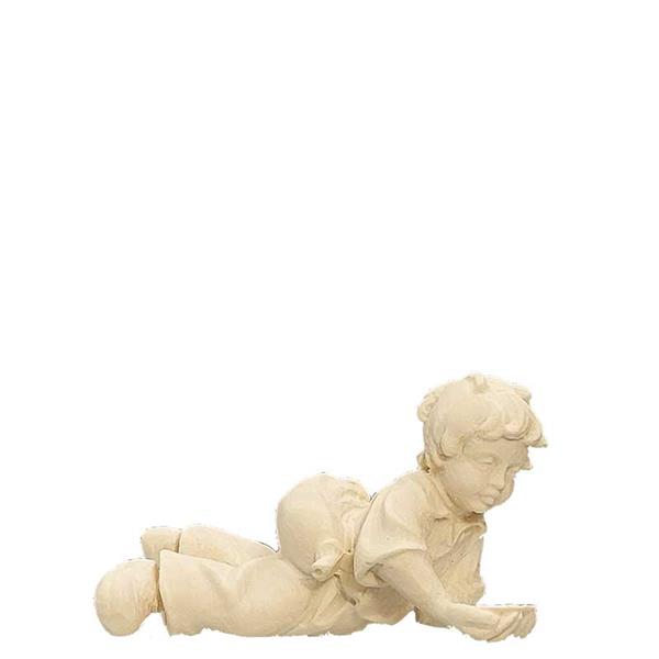 Kind liegend mit Schüssel Kind liegend mit Schüssel