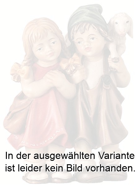 Kinderpaar mit Lamm Kinderpaar mit Lamm