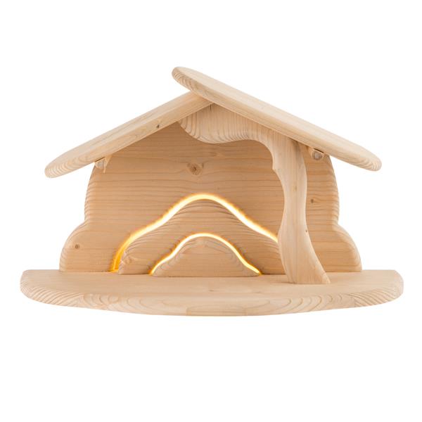 Familienstall modern art beleuchtet LED