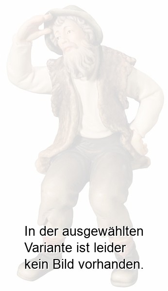 Hirt sitzend ohne Stamm