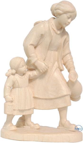 Hirtenfrau mit Mädchen
