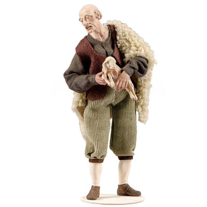 Hirte mit Lamm im Arm Hirte mit Lamm im Arm