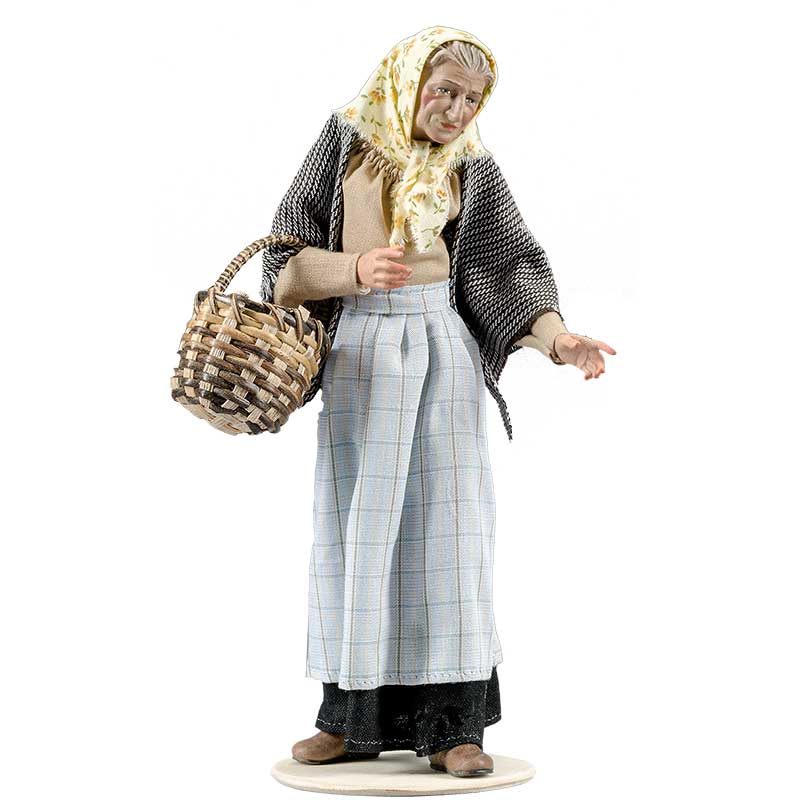 Alte Frau Hannah alpin