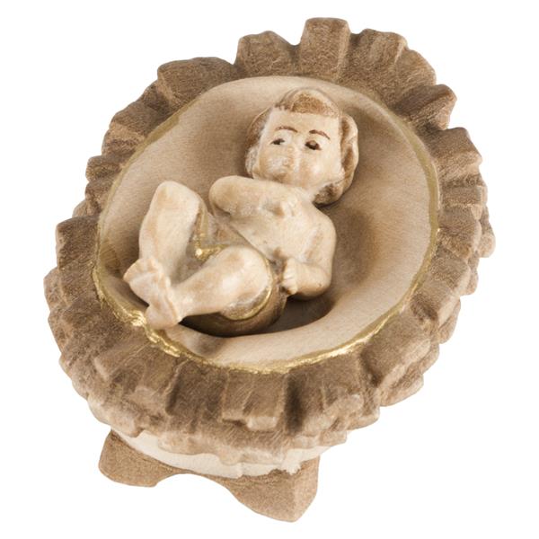 Jesuskind mit Wiege