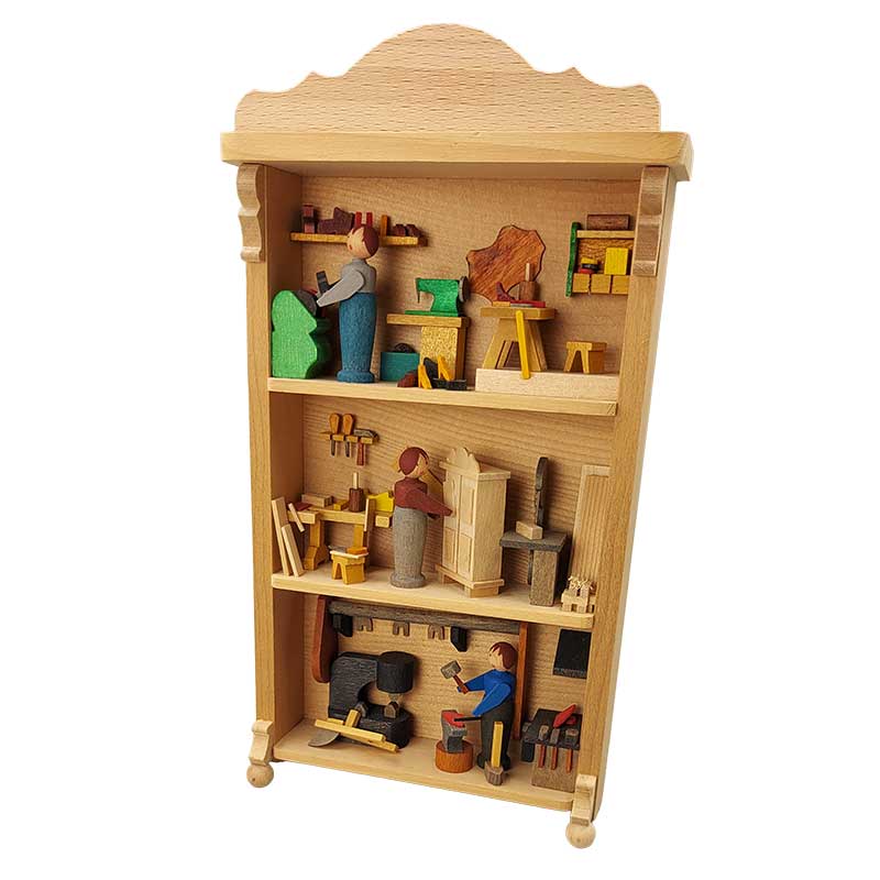 Wandminiatur Handwerker