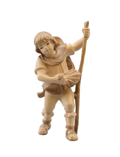 Junge mit Holz