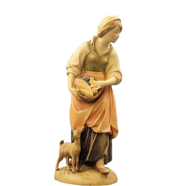 Hirtin mit Obstkorb Hirtin mit Obstkorb