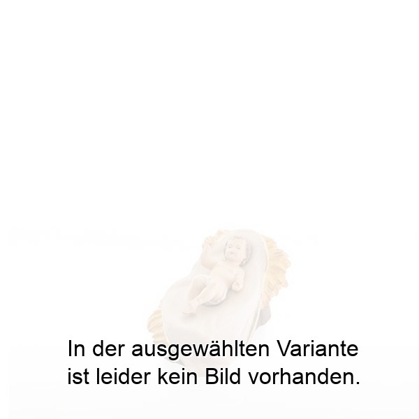 Jesukind mit Wiege 2-teilig