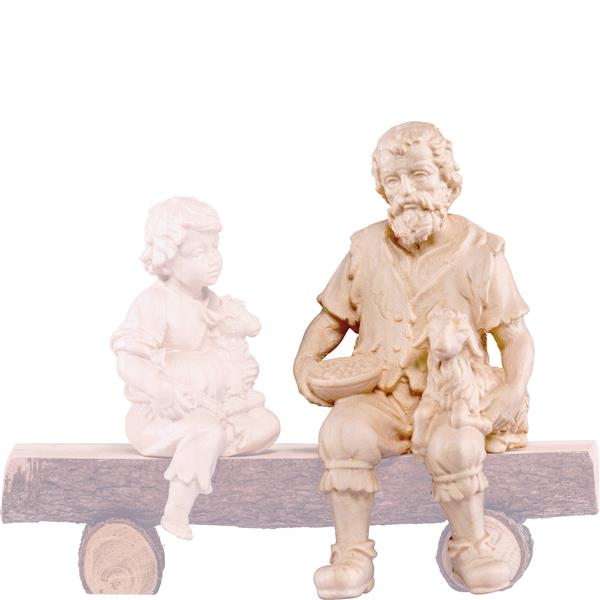 Hirt sitzend mit Lamm Hirt sitzend mit Lamm