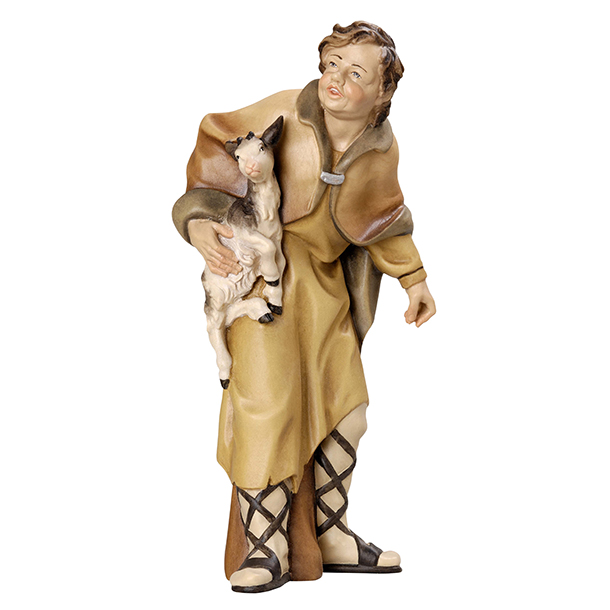 Ziegenhirte mit Ziegenkitzlein Ziegenhirte mit Ziegenkitzlein