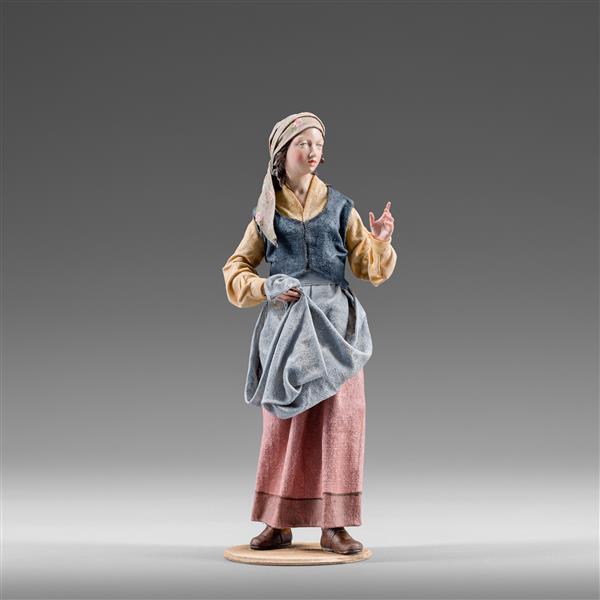 Frau mit Schürze