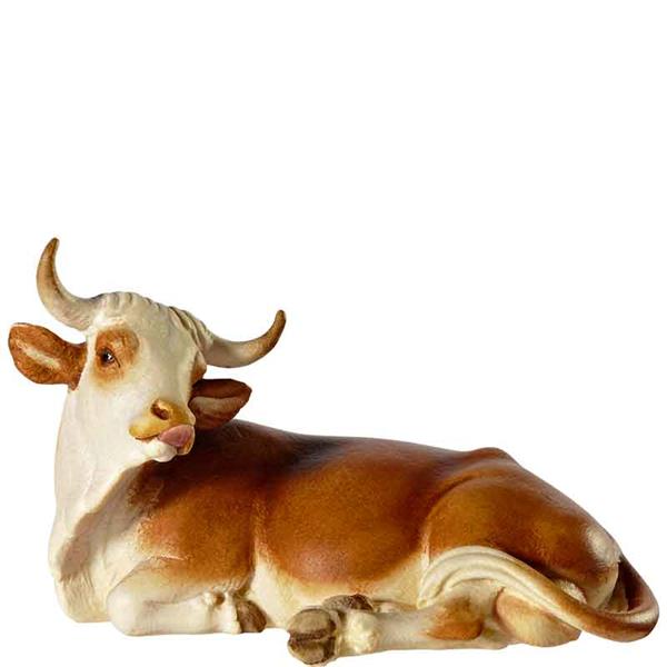 Kuh liegend dunkelbraun Kuh liegend dunkelbraun