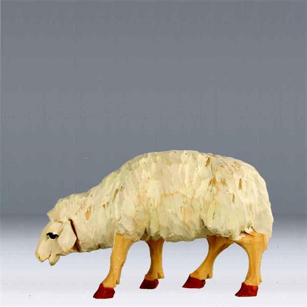 Schaf äsend HANDGESCHNITZT Schaf äsend HANDGESCHNITZT