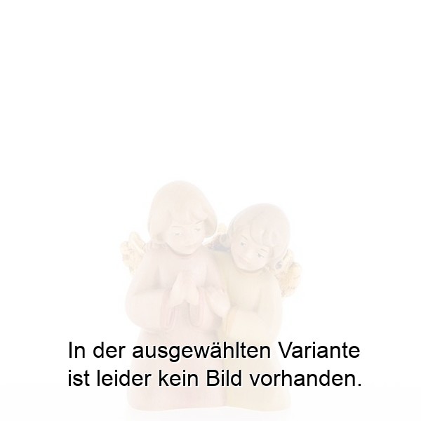 Kniendes Engelpaar