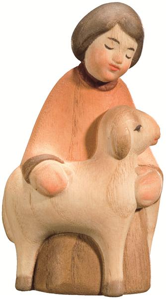 Schafhirte kniend Schafhirte kniend