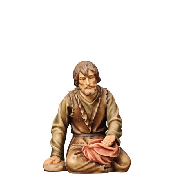 Hirt sitzend mit Sack Hirt sitzend mit Sack