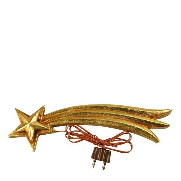 Kometstern mit Lampe Kometstern mit Lampe