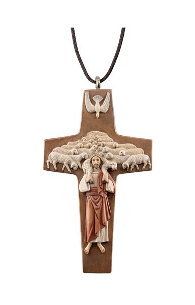 Halsband + Kreuz Der Gute Hirte