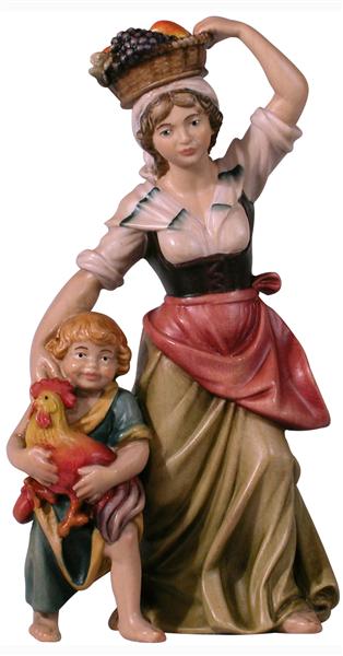 Hirtin mit Kind Hirtin mit Kind