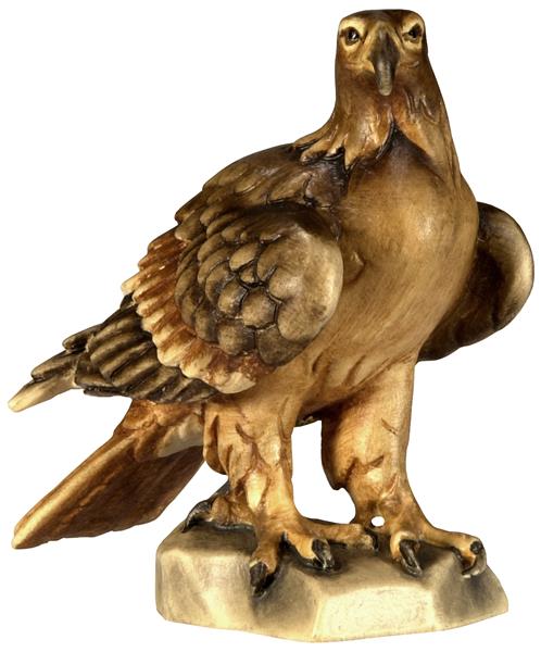 Steinadler sitzend braun Steinadler sitzend braun