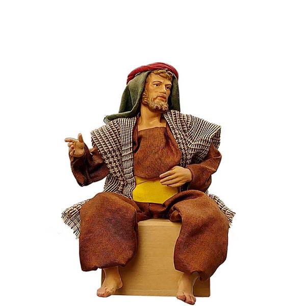 Hirt sitzend Hirt sitzend