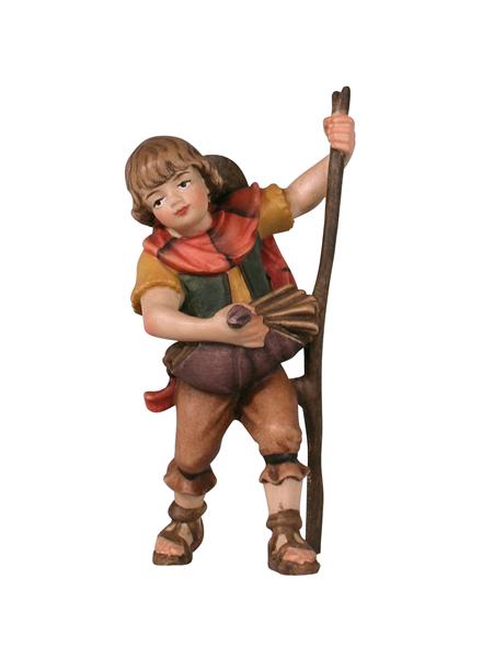 Junge mit Holz