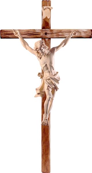 Alpenchristus Linde mit geradem Kreuz