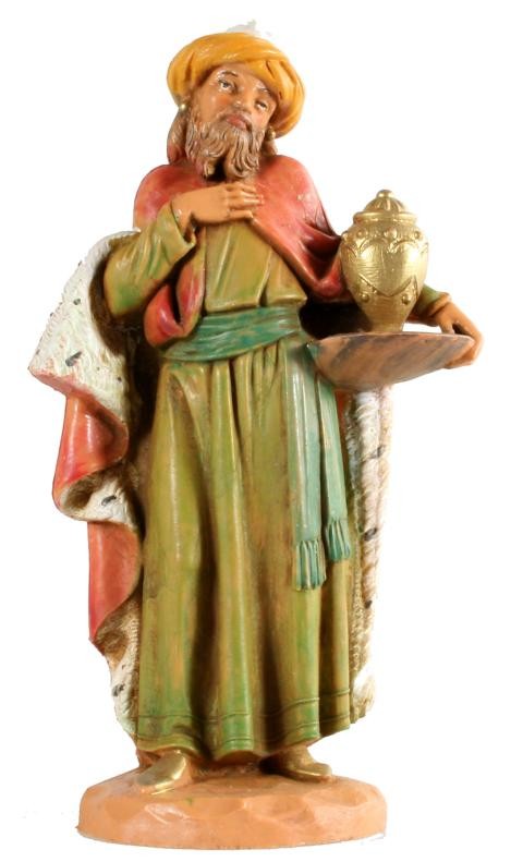 König stehend mit Turban