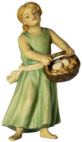 Mädchen mit Korb Mädchen mit Korb