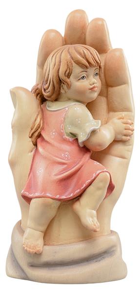 Schützende Hand Mädchen