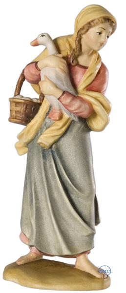 Hirtenfrau mit Gans Hirtenfrau mit Gans