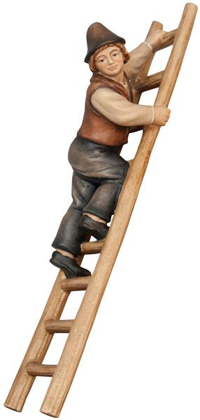 Hirt auf Leiter Hirt auf Leiter