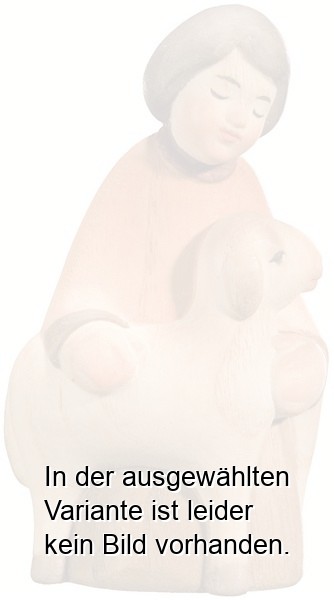 Schafhirte kniend Schafhirte kniend