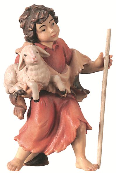 Hirtenknabe mit Lamm