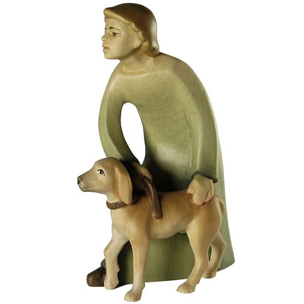 Hirte mit Hund Leo-Krippe Hirte mit Hund Leo-Krippe