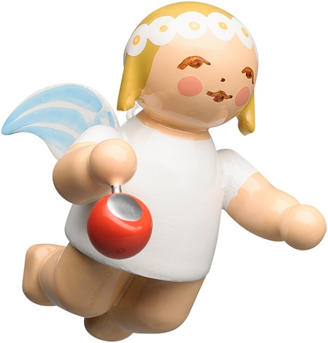 Schwebeengel mit Baumkugel