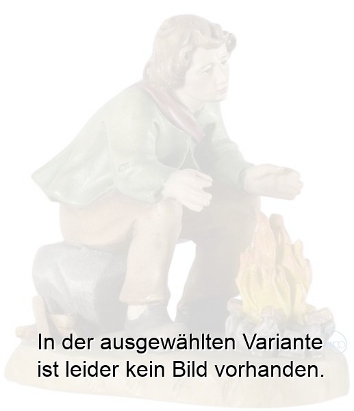 Hirte am Feuer