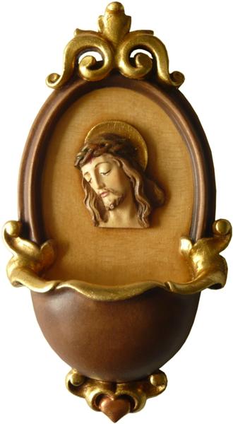 Weihwasserbecher mit Christusbüste