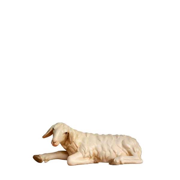 Schaf liegend links Schaf liegend links