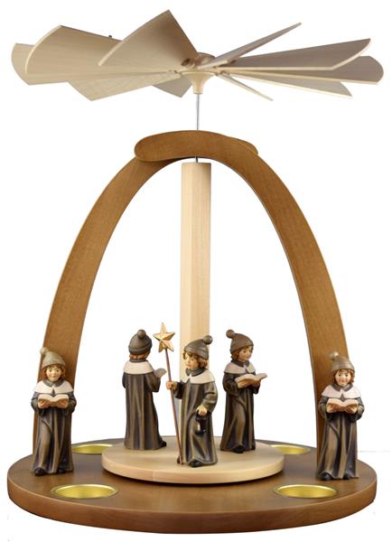 Pyramidem mit 5 Kurrende Figuren in 10 cm