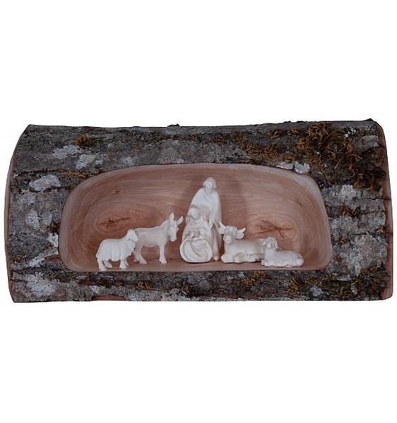 Baumkrippe mit Morgenstern Krippe 5 teilig Baumkrippe mit Morgenstern Krippe 5 teilig