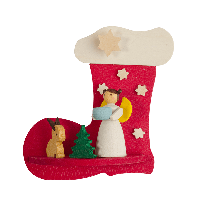 Stiefel-Engel mit Hase Stiefel-Engel mit Hase