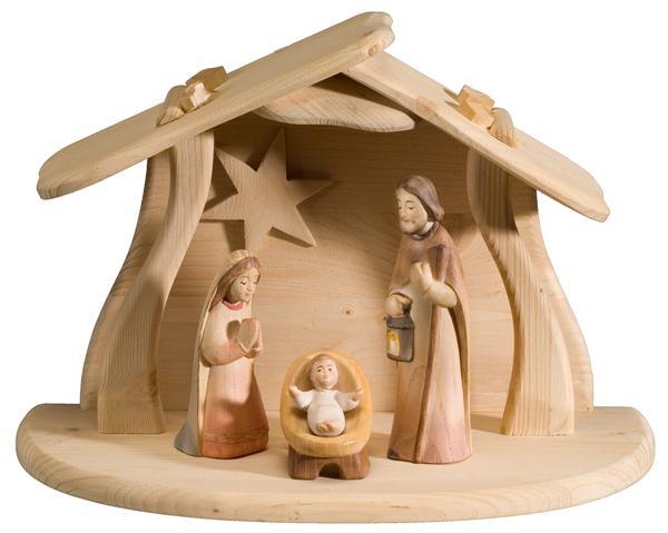 Hl. Familie 4-teilig OHNE Stall