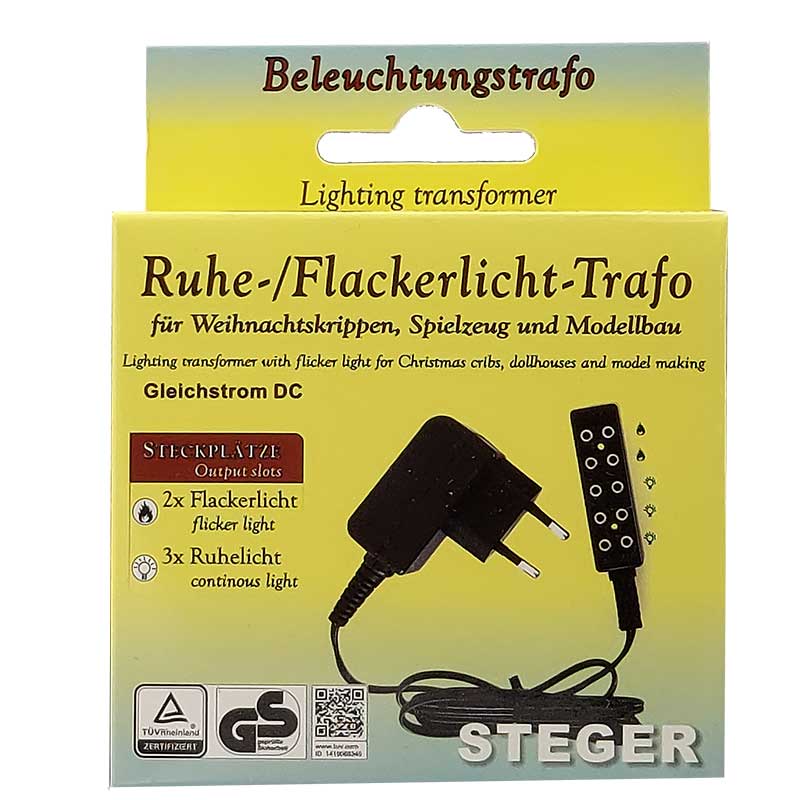 Ruhe-/Flackerlicht-Trafo