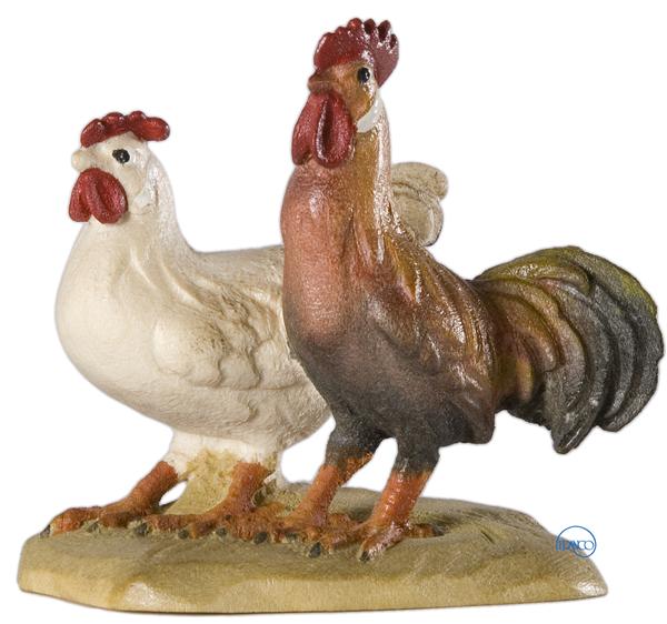 Gruppe Hahn und Henne Gruppe Hahn und Henne