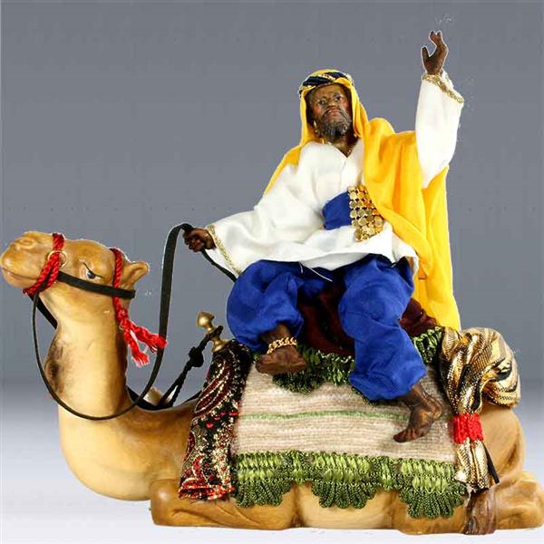 Beduine auf lieg. Kamel Beduine auf lieg. Kamel