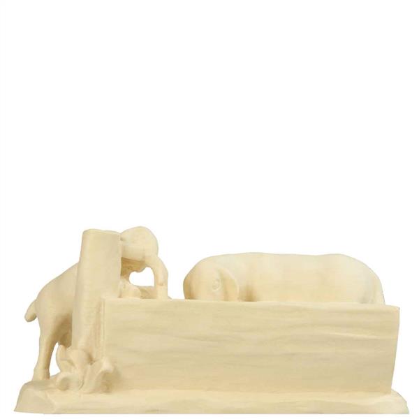 Schafe am Brunnen Leo-Krippe Schafe am Brunnen Leo-Krippe