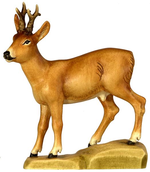 Rehbock mit Sockel Rehbock mit Sockel