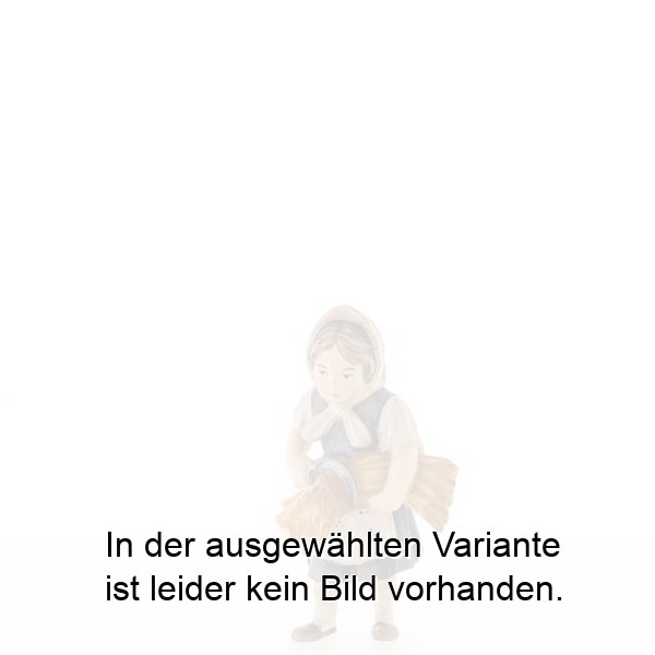 Mädchen mit Getreidebündel und Sichel