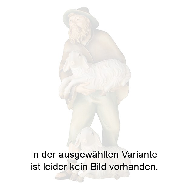 Hirt mit Schaf auf Arm Hirt mit Schaf auf Arm